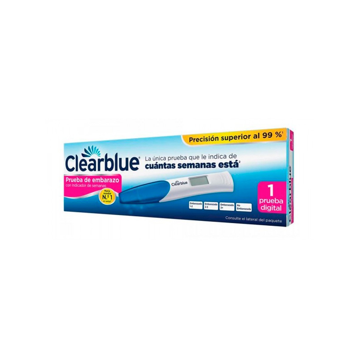 Clearblue test embarazo digital 1u